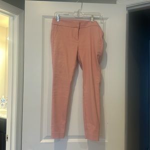 Loft size 2P marisa skinny  pants w ankle detailing